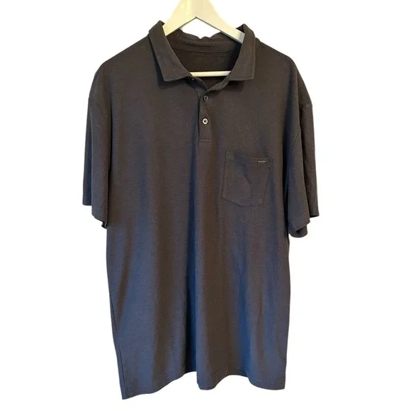 Vuori Charcoal One Pocket Ace Polo - XXL - Picture 2 of 6